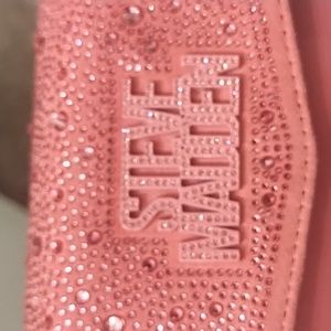 Steve Madden clutch wallet hotpink